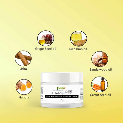 Bello Herbals Luminous Day Cream - 75 gm