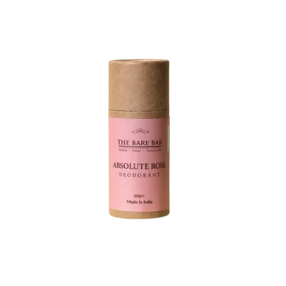 The Bare Bar Absolute Rose Deodorant Cream Stick - 60 gm