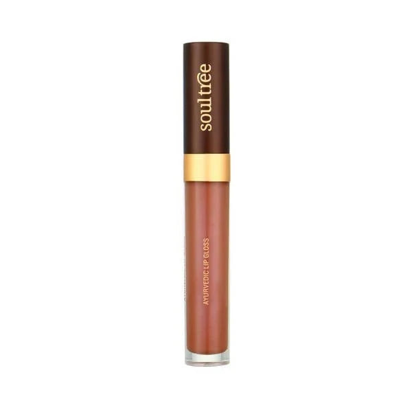 Soultree Ayurvedic Lip Gloss - Coral Pink - 5 gm