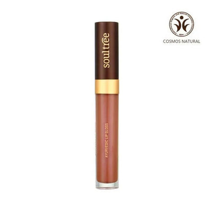 Soultree Ayurvedic Lip Gloss - Coral Pink - 5 gm