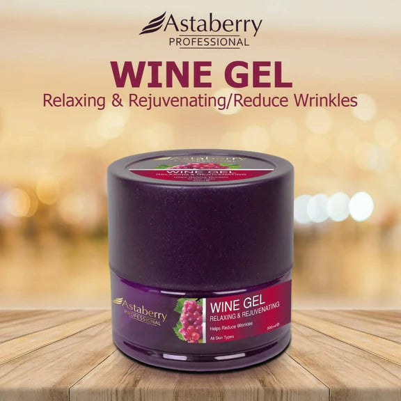 Astaberry Professional Wine Face Gel - 500 ml