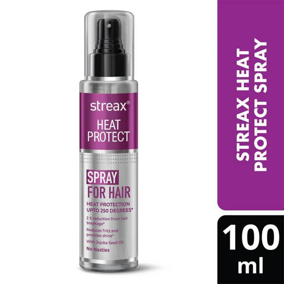 Streax Heat Protect Spray For Hair Styling For Men & Women Hair Spray - 100 ml