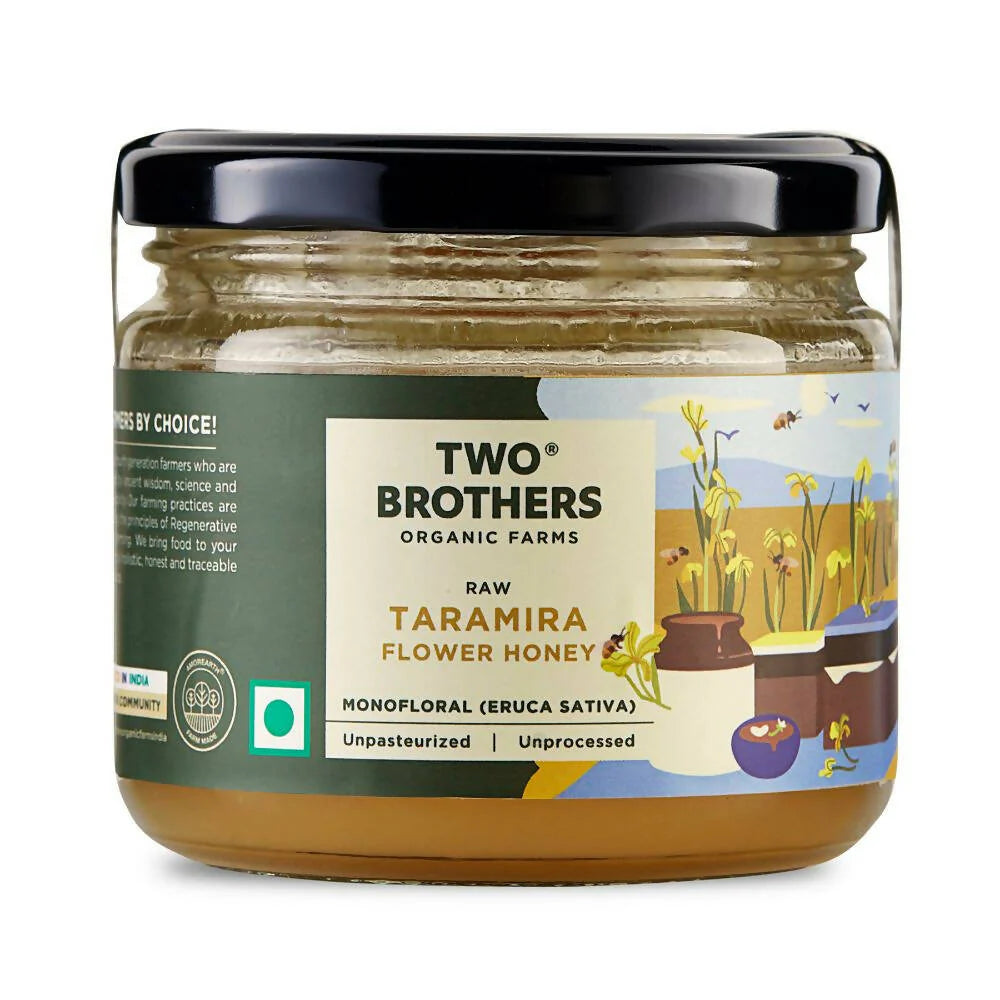 Two Brothers Organic Farms Taramira Honey, Raw Mono-Floral