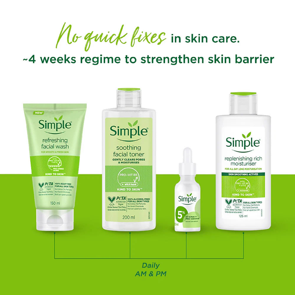 Simple Replenishing Rich Moisturiser - 125 ml