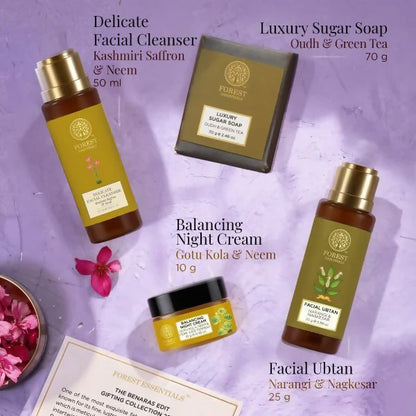 Forest Essentials Heritage Skin Renewal Ritual Gift Box -Gift Box