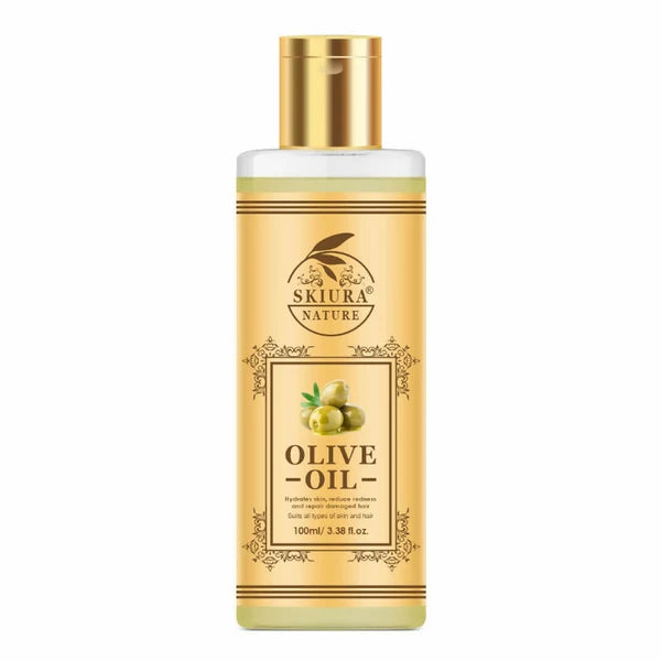 Skiura Nature Olive Oil For Anti Hair Fall, Thick Hair & Fast Hair Growth - 100 ml