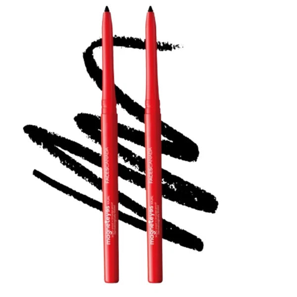 Faces Canada Magneteyes Kajal 2 in 1 Black - 0.7 gm