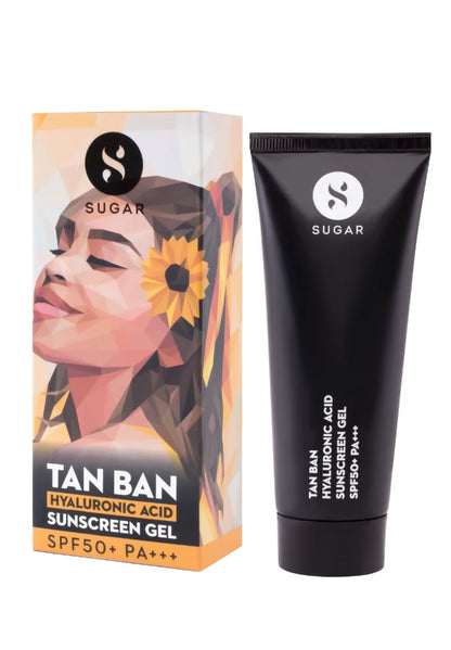 SUGAR Tan Ban Hyaluronic Acid Sunscreen Gel SPF 50+ PA+++ - 50 ml