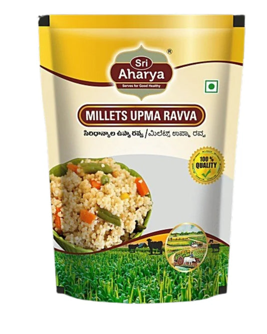 Sri Aharya Millets Upma Ravva - 500 gm