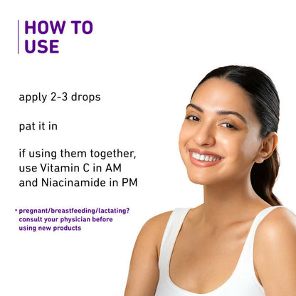 Plum Glow & Clarify Serum Travel Combo - 15% Vitamin C + 10% Niacinamide Face Serum - combo