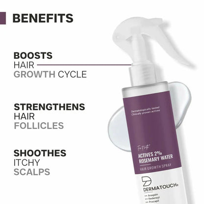 Dermatouch Rosemary Water Hair Growth Spray - 100 ml
