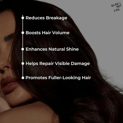 Glad I Met You Hair Growth Serum - Rosemary Castor & Sunflower Oils + 50 More Natural Oils - 40 ml