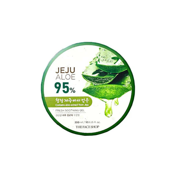 The Face Shop Jeju Aloe Fresh Soothing Gel - Korean Skincare - 300 ml