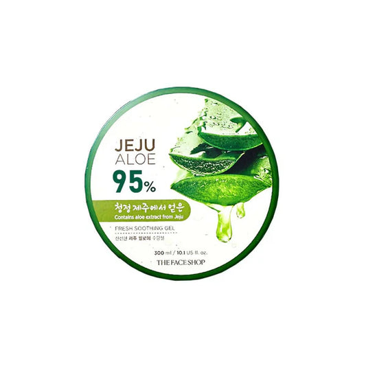 The Face Shop Jeju Aloe Fresh Soothing Gel - Korean Skincare - 300 ml