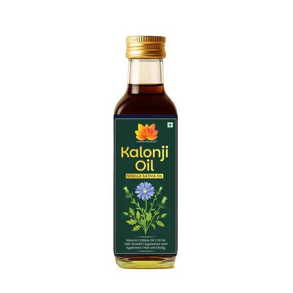 Dorjee Wellness Wood Pressed Kalonji (Black Seed) Oil - 100 ml