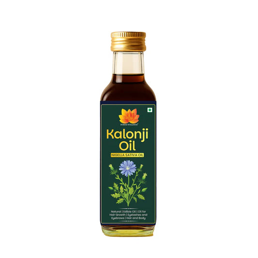 Dorjee Wellness Wood Pressed Kalonji (Black Seed) Oil - 100 ml