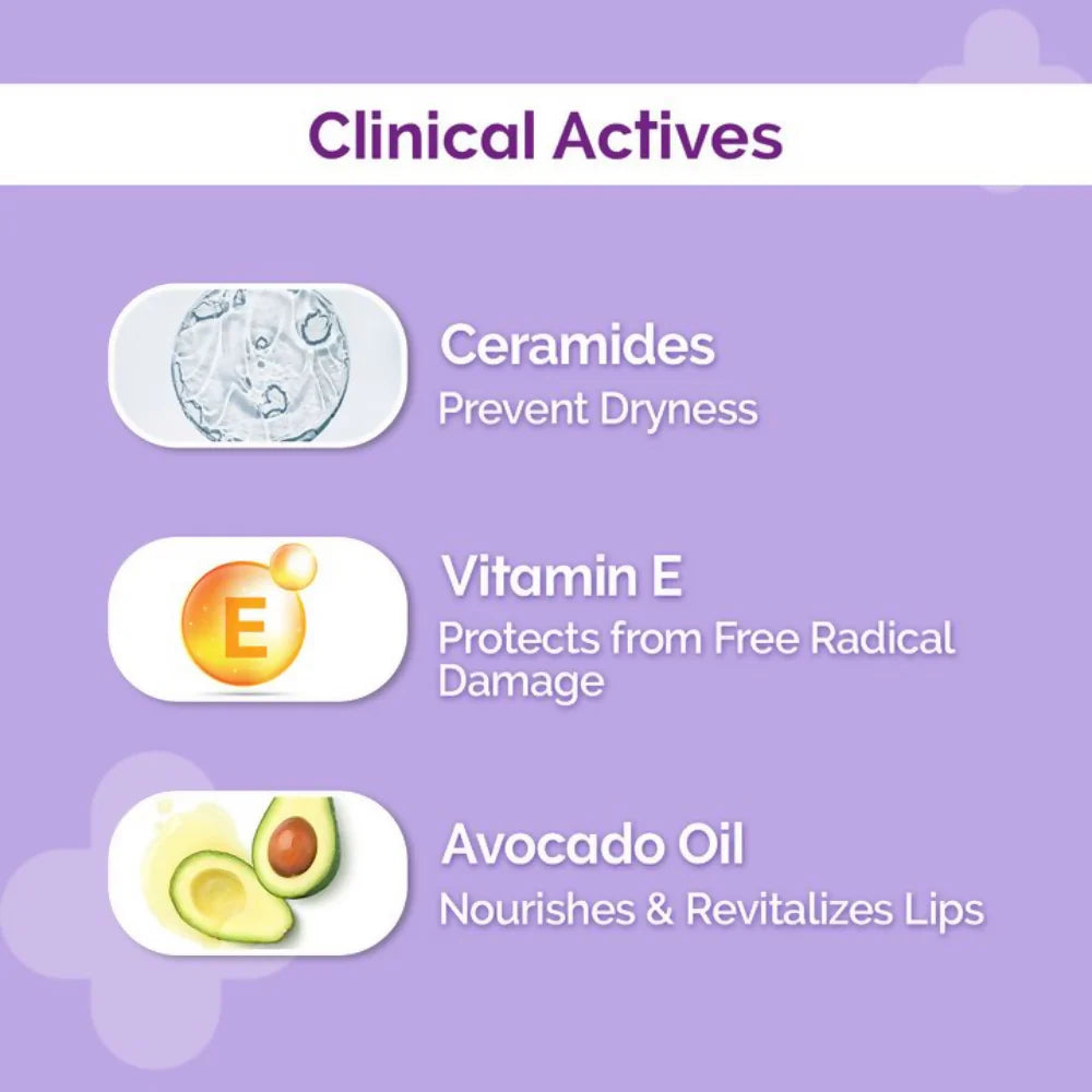 The Derma Co 1% Ceramide Complex Lip Balm With Ceramides & Vitamin E