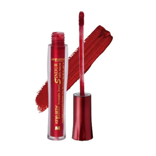 Keya Seth Aromatherapy 100% Natural Liquid Sindoor - Maroon - 5 ml