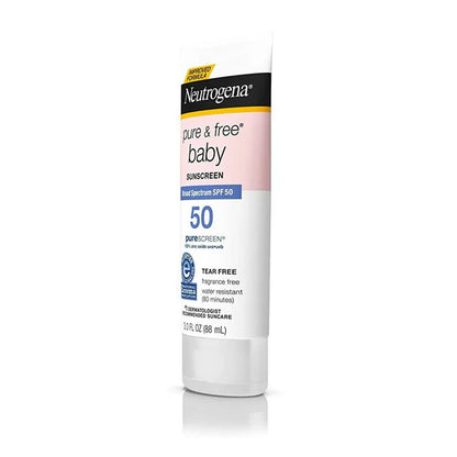 Neutrogena Pure & Free Baby Sunscreen Broad Spectrum SPF 50 - 88 ml