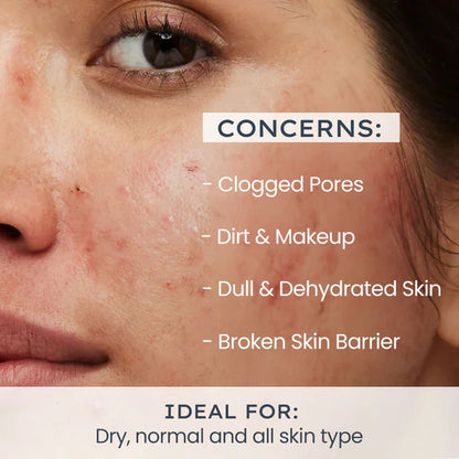 Hyphen By Kriti Sanon Moistuzing Creamy Cleanser, Hydration & Gentle Cleansing For Dry Skin - 100 ml