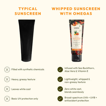 Wellwith Whipped Sunscreen Lotion SPF 50 - 50 gm