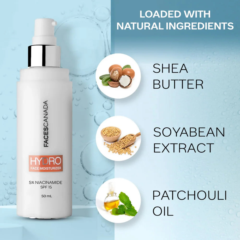 Faces Canada Hydro Face Moisturiser - 50 ml