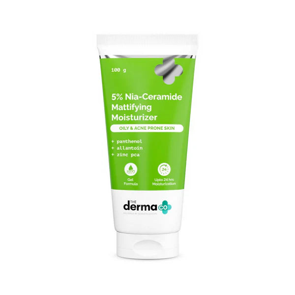 The Derma Co 5% Nia-Ceramide Mattifying Moisturizer - 100 gm