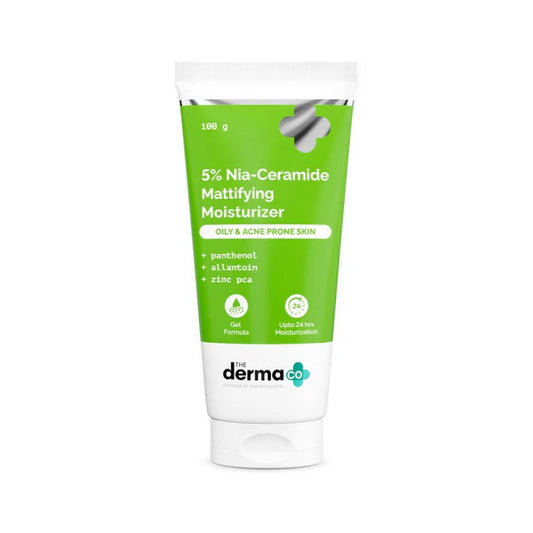 The Derma Co 5% Nia-Ceramide Mattifying Moisturizer - 100 gm
