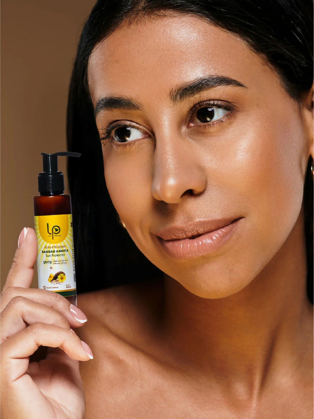 Life Purified Abhyetilepam Baobab Arnica Sun Protector SPF 70 Pa++++ - 100 ml