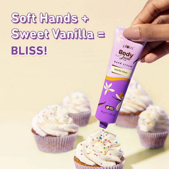 Plum Bodylovin' Vanilla Vibes Hand Cream - 30 gm