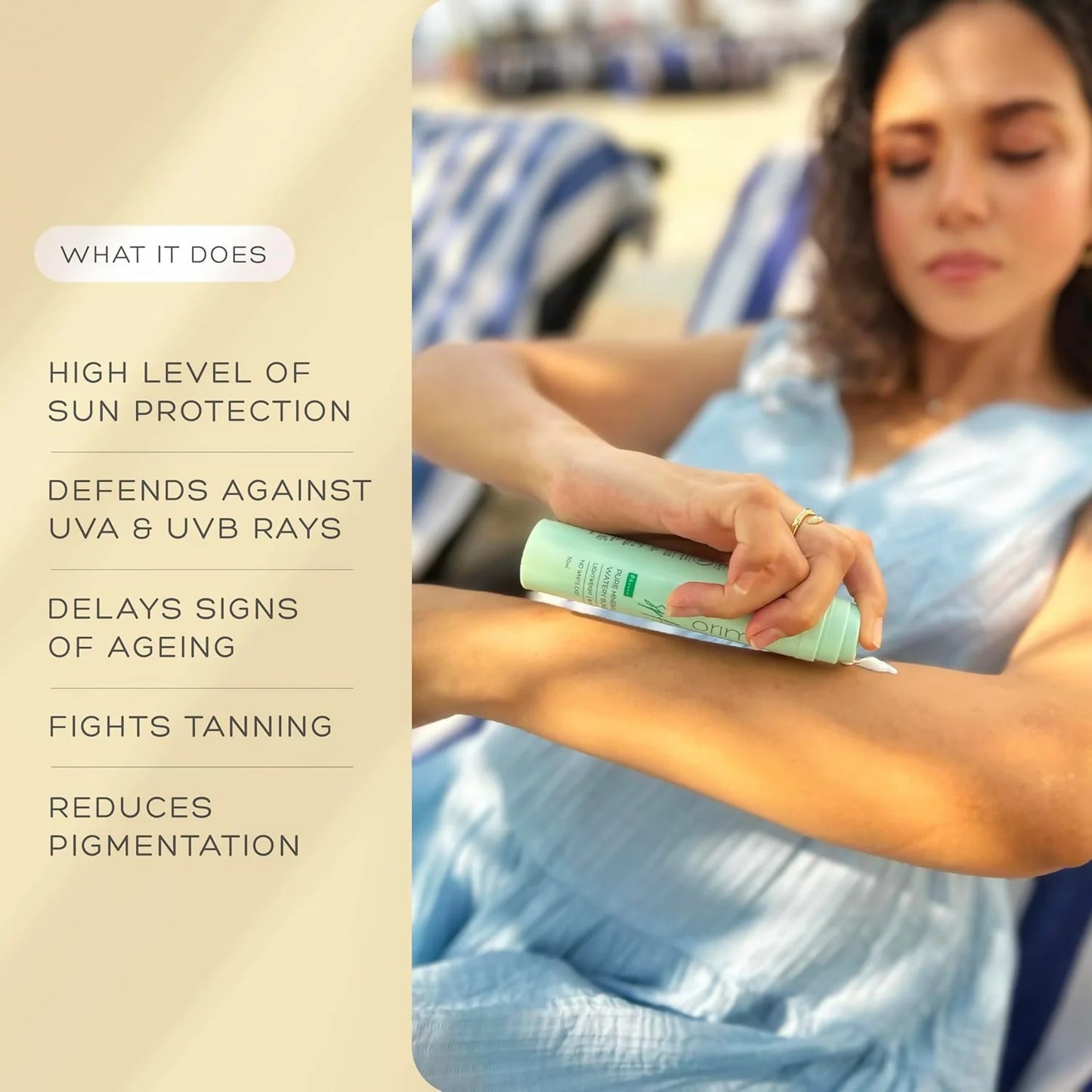 Orimii 100% Pure Mineral Sunscreen SPF 50 - 50 ml