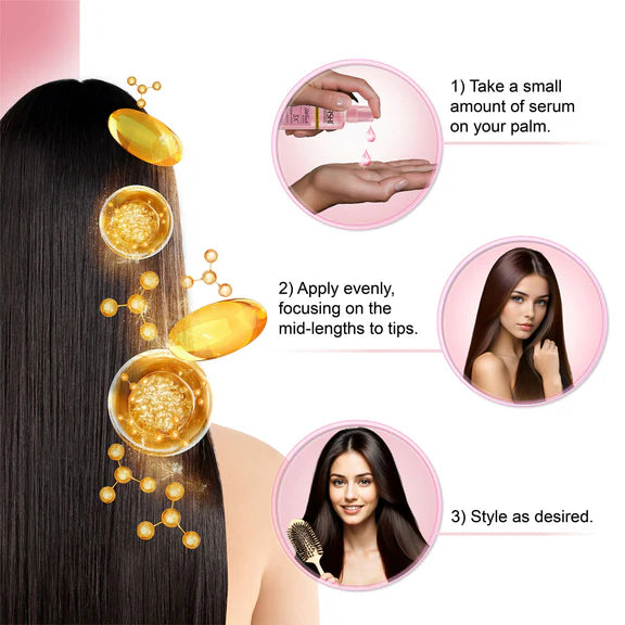 Nashi EverSilk Camellia Seed Oil Hair Serum for Men & Women - 100 ml