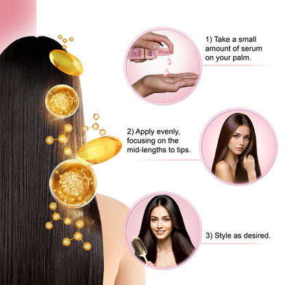 Nashi EverSilk Camellia Seed Oil Hair Serum for Men & Women - 100 ml