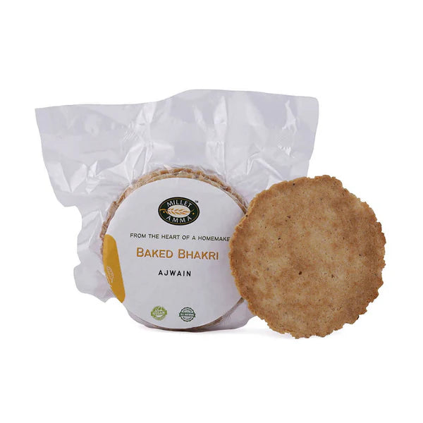 Millet Amma Ajwain Baked Bhakhri - 180 gm