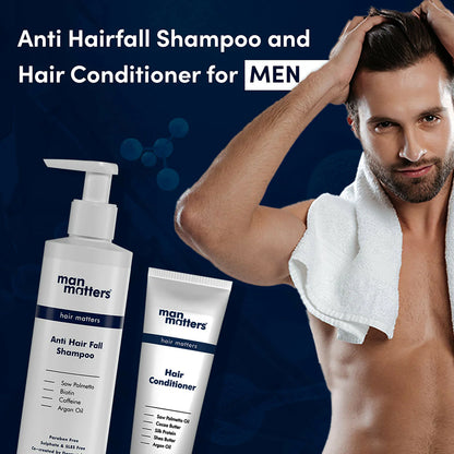 Man Matters Anti Hair Fall Shampoo And Conditioner For Men