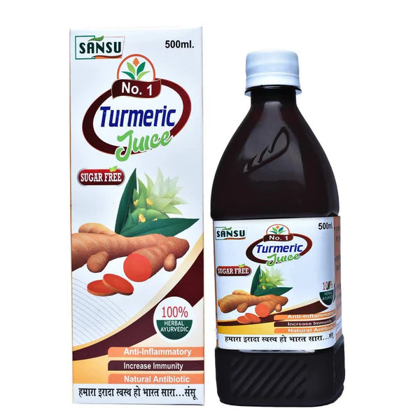 Sansu Turmeric Juice Sugar Free - 500 ml