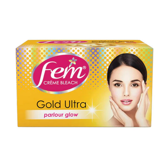 Fem Fairness (Gold Ultra) Crème Bleach - 30 gm