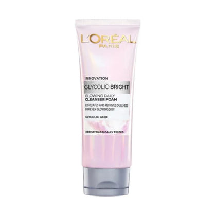 L'Oreal Paris Glycolic Bright Daily Foaming Facial Cleanser - 50 gm