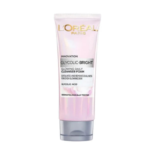 L'Oreal Paris Glycolic Bright Daily Foaming Facial Cleanser - 50 gm