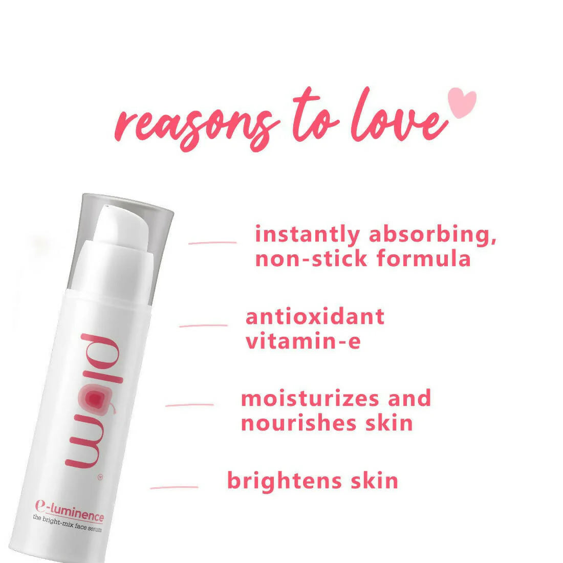 Plum E-Luminence The Bright Mix Face Serum - 30 ml