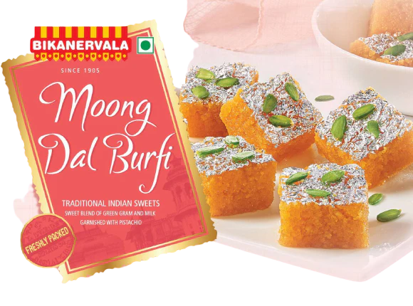 Bikanervala Moong Dal Burfi