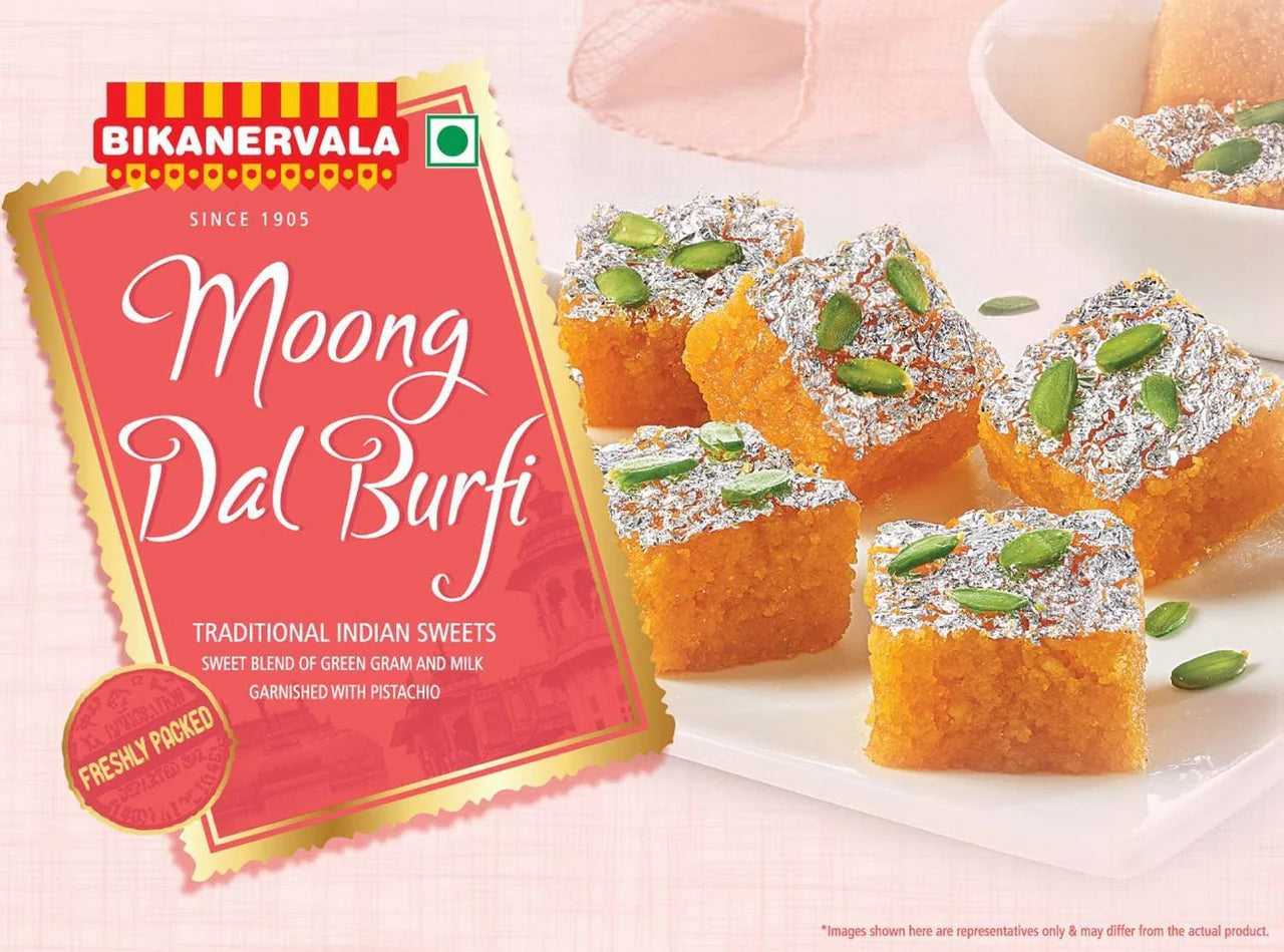 Bikanervala Moong Dal Burfi