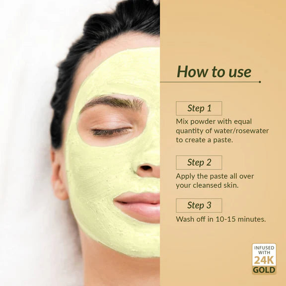Lotus Botanicals Ubtan De-Tan Radiance Face & Body Mask - 140 gm