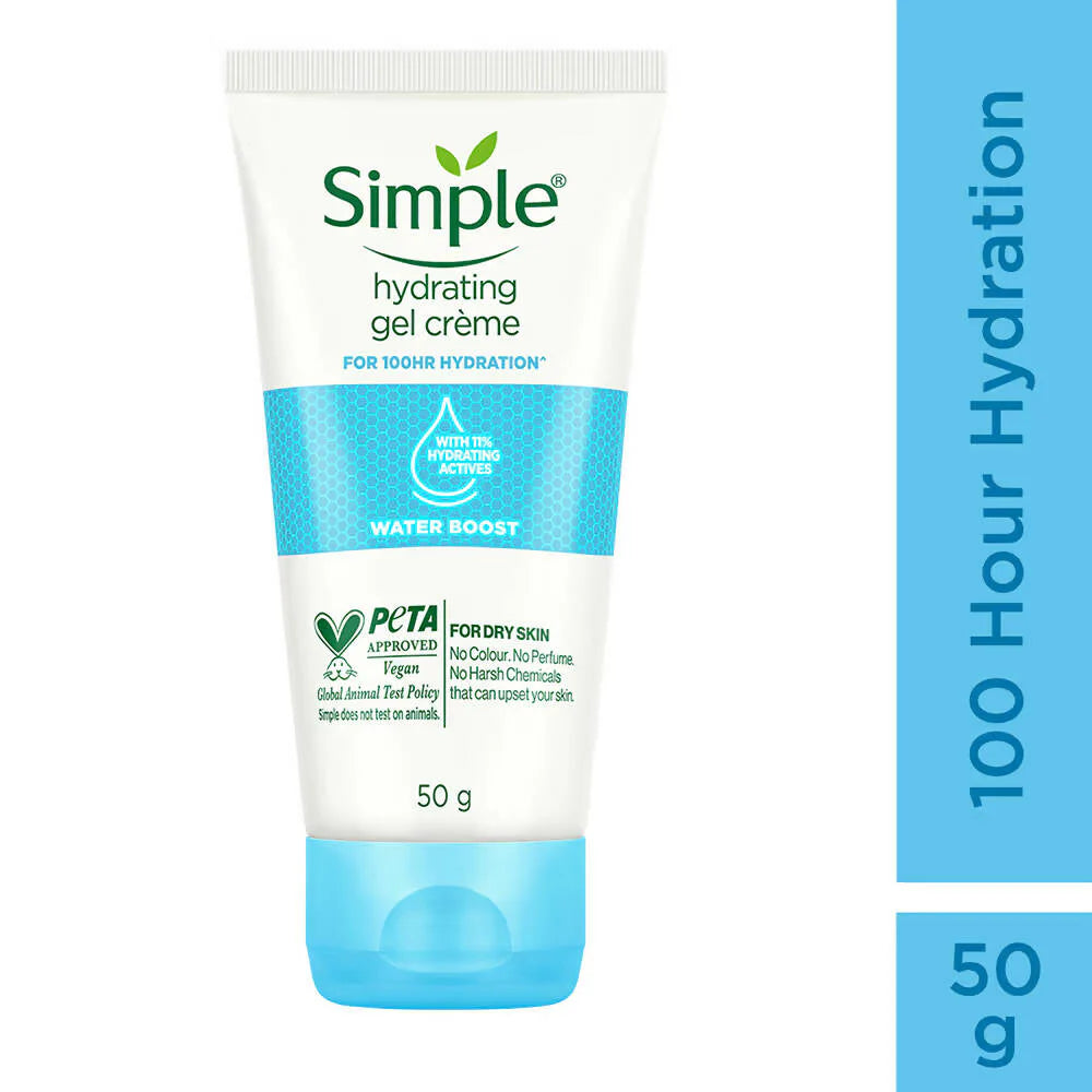 Simple Water Boost Hydrating Gel Creme for 100 HR Hydration - 50 gm