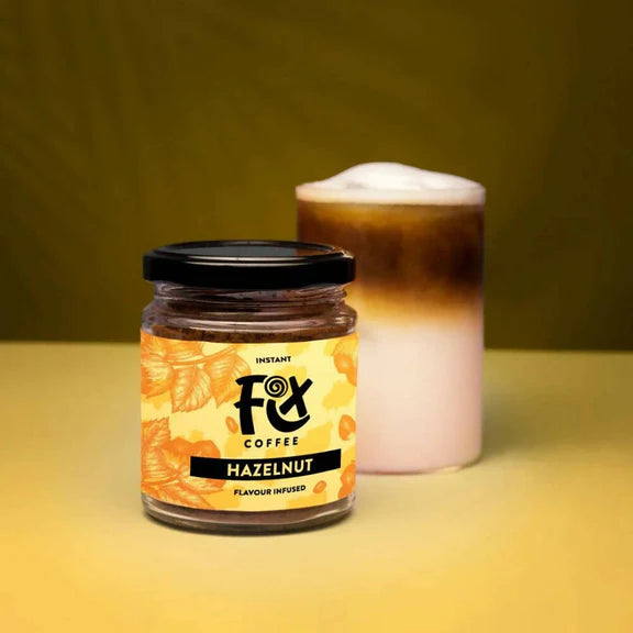 FIX Coffee Hazelnut Instant Coffee Powder - 50 gm