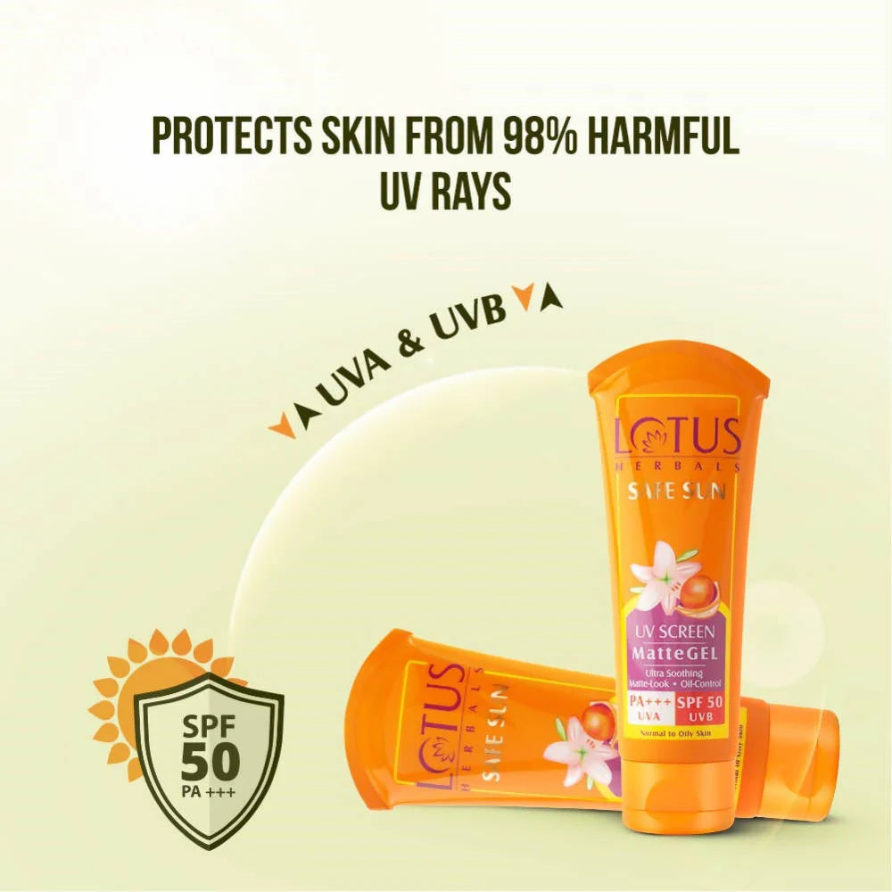 Lotus Herbals Safe Sun Invisible Matte Gel Sunscreen