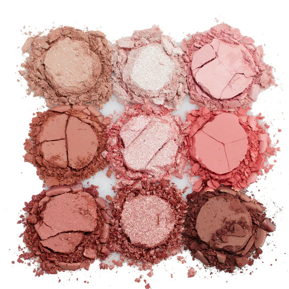 ColourPop 9pan Pressed Powder Palette - Blush Baby - 9 gm