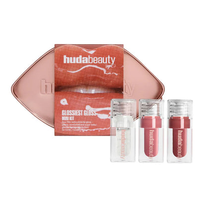 Huda Beauty Glossiest Gloss Trio - combo