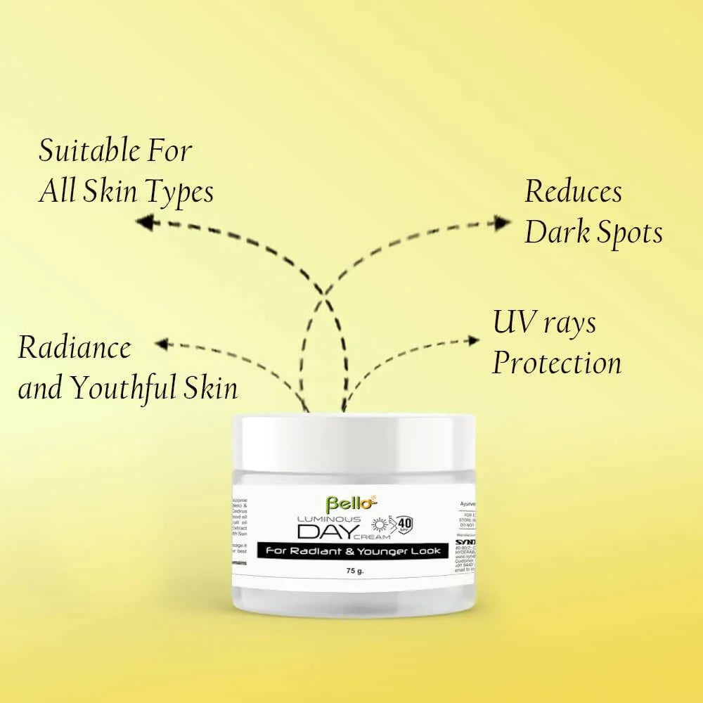 Bello Herbals Luminous Day Cream - 75 gm
