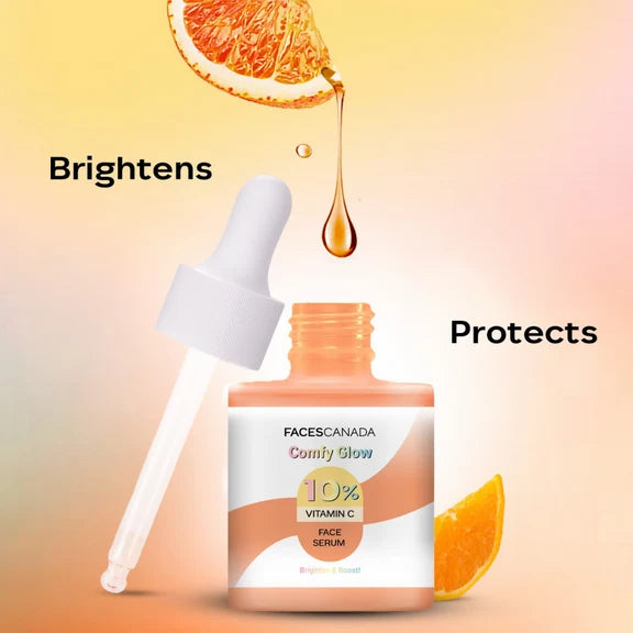 Faces Canada Comfy Glow 10% Vitamin C Face Serum - 15 ml